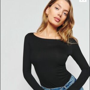 Reformation Wiley knit top
